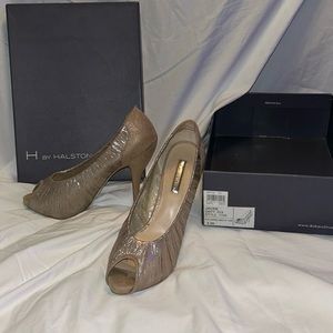 Slightly used vintage Halston high heels